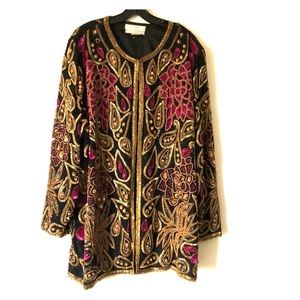 I.Magnim Beaded  and sequined jacket